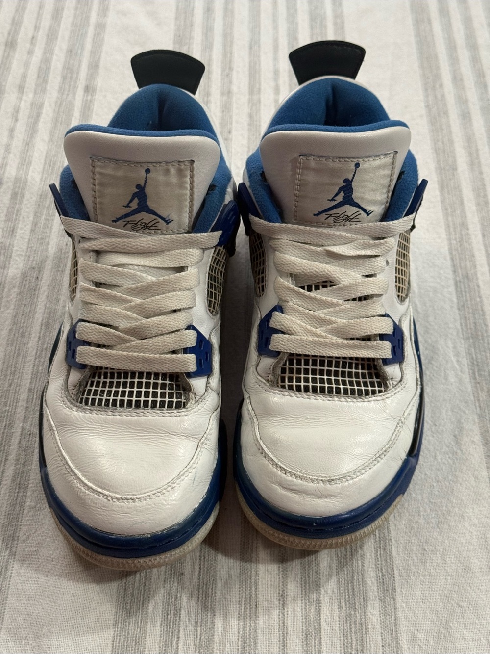 Nike Air Jordan 4 Flight IV Retro Motorsport Youth Size 4Y 408452-117 Womens 5.5